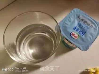 Make Yogurt corn shakes step 2