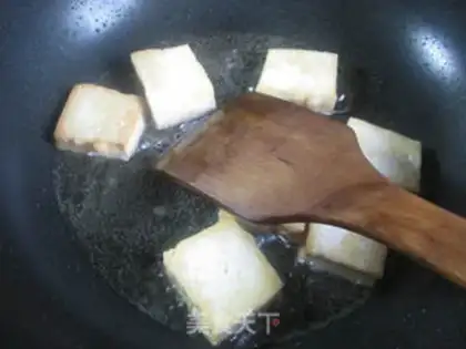 Make The old tofu burns the melon step 2