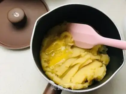Make Swan puff step 2