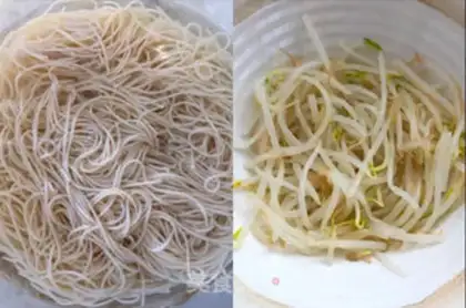 Make Sesame sauce noodles step 3