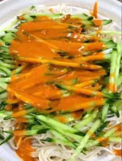Make Sesame sauce noodles step 4