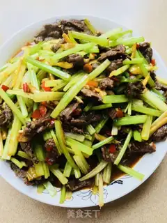 Make Beef celery step 8
