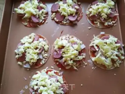 Make Pizza dumplings step 5