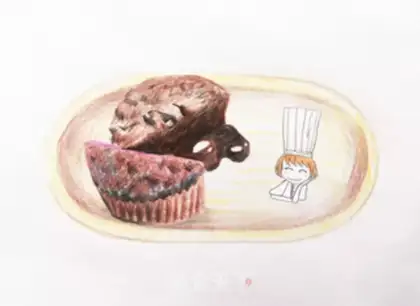 Make Low sugar, hot chocolate cake step 8