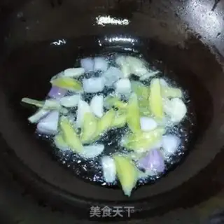 Make Tea mushroom chicken stew step 5