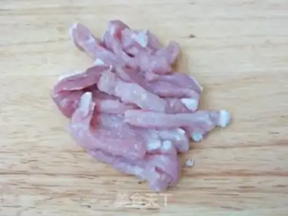 Make Time food and fried meat step 4