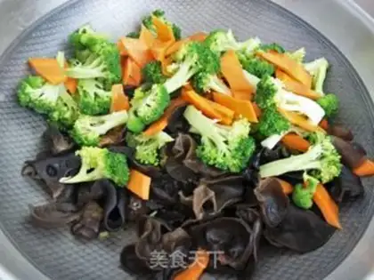 Make Time food and fried meat step 7