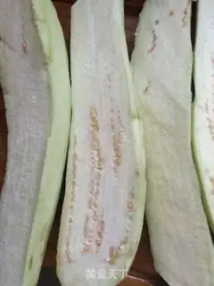 Make The cold hand tore the eggplant step 0