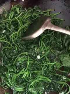Make Red potato leaves step 3