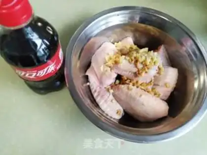 Make Coke chicken wings step 2