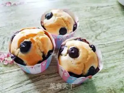 Make Blueberry marfin step 6