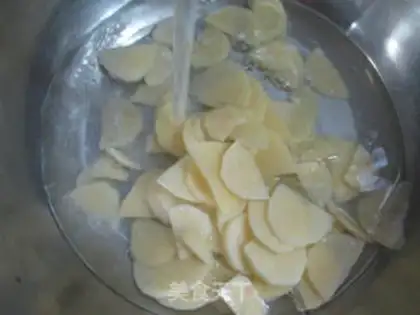 Make Chicken chest fried potatoes step 8