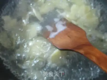 Make Chicken chest fried potatoes step 9