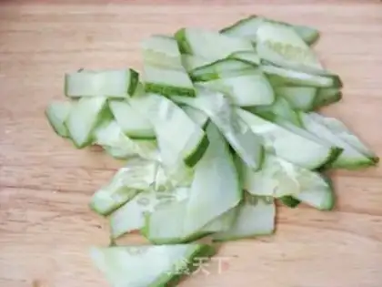 Make cucumbers step 1