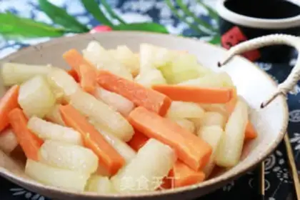 Make Poofed carrots step 6