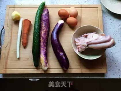 Make Squid eggplant step 0