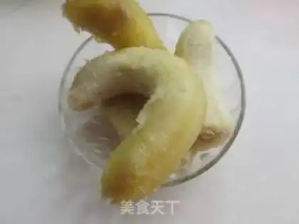 Make Banana popsicle step 1
