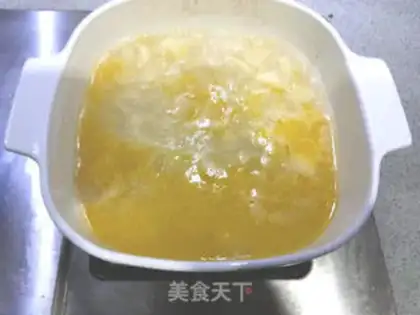 Make Cream garlic shrimp step 5