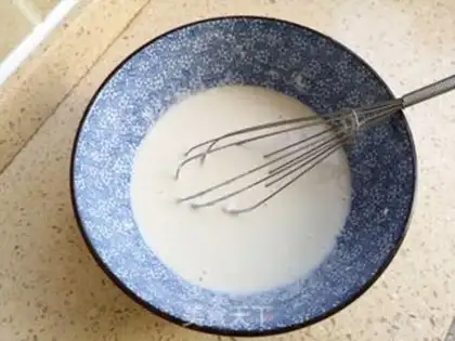 Make Flower eggs step 1