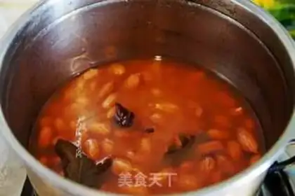 Make Plumbing peanut rice step 3