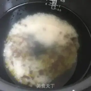 Make The green bean congee step 4