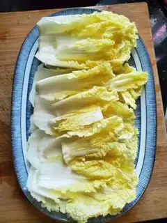 Make Garlic veggies step 1