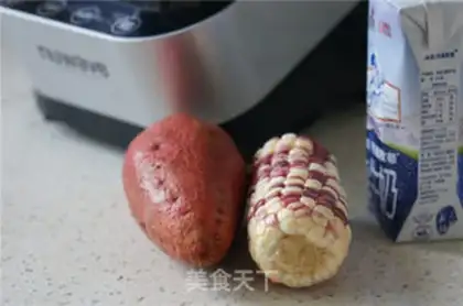Make A melon corn shake step 0