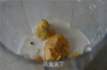 Make A melon corn shake step 4