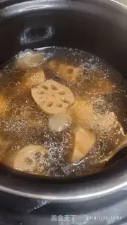 Make Lian Zhi Qi soup step 2