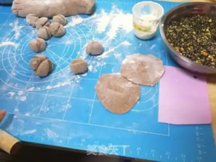 Make Black-smelt peanuts bag step 6