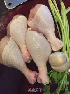 Make Two burqas, fried chicken legs step 3