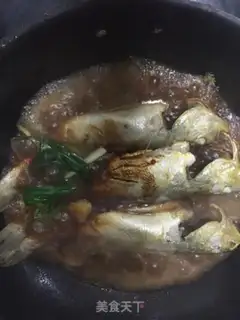 Make Red-burned yellow fish step 1