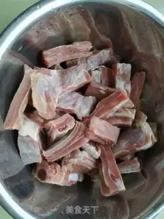 Make Red burn ribs step 1
