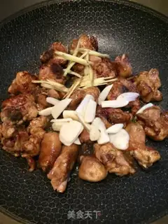Make Two burqas, fried chicken legs step 4