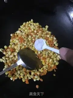 Make Carrot corn and shrimp step 6