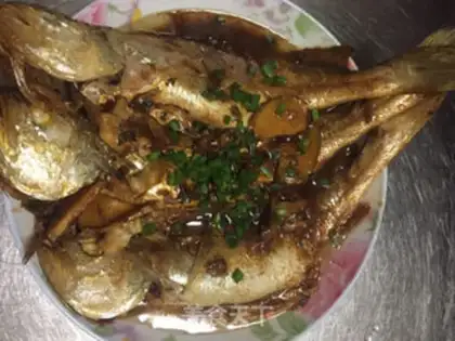 Make Red-burned yellow fish step 2