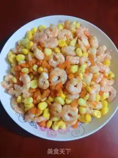 Make Carrot corn and shrimp step 8