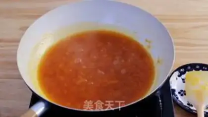 Make Almond sauce step 7