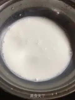 Make Big white rabbit sugar pudding step 0