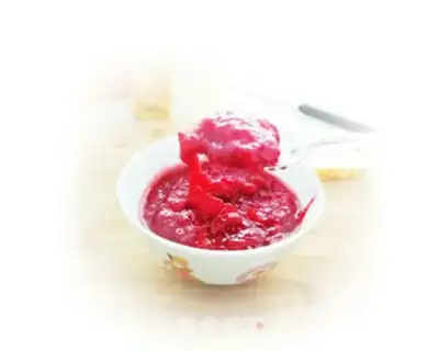 Make Strawberry sauce step 7
