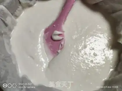 Make Rice rose cake step 3