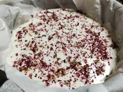Make Rice rose cake step 4