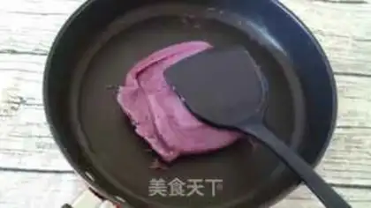 Make Black potato cookies step 2