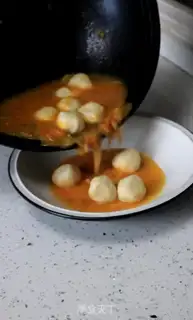 Make Tomato skating balls step 11