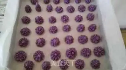 Make Black potato cookies step 4