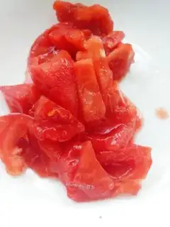 Make Tomato egg noodles step 2