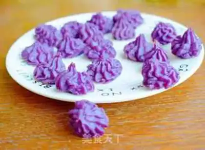 Make Black potato cookies step 7