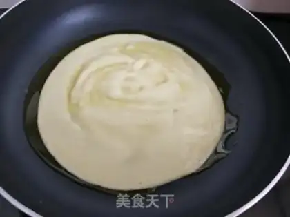 Make Cheese and banana cake step 3