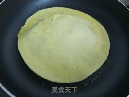 Make Cheese and banana cake step 4