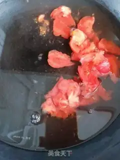 Make Tomato egg noodles step 6